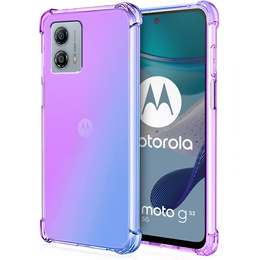 Tok Motorola Moto G53 5G, Gradient Dropproof, Lila / kék