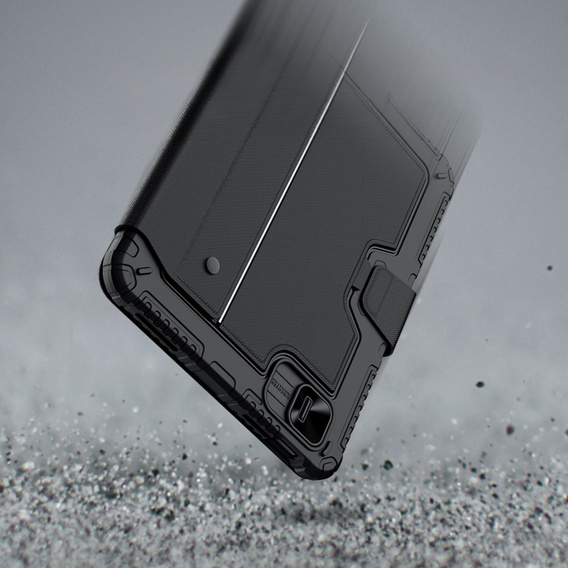 Tok + billentyűzet iPad 10.9 2022, NILLKIN Bumper Pen Slot, fekete