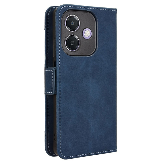 Pattintható tok a Oppo A40 / Oppo A40m, Card Slot, sötétkék