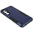 Páncélozott tok a Samsung Galaxy S23, Dual-Layer, sötétkék
