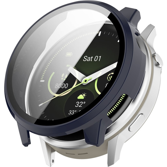 2 az 1-ben tok + edzett üveg a Garmin Venu 4 45 mm-es modellhez