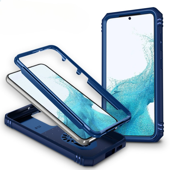 Telefontok a Samsung Galaxy S23 Plus, CamShield Slide, kék