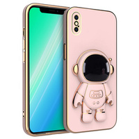 Telefontok a iPhone X / XS, Astronaut, rózsaszín