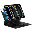 Billentyűzet tok iPad Pro 11" 2024, Magnetic Keyboard Touchpad, fekete