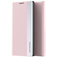 Pattintható tok a Xiaomi Redmi Note 9S/9 Pro/9 Pro Max, Side Magnetic, rózsaszín rose gold