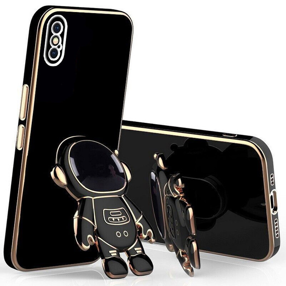 Telefontok a iPhone X / XS, Astronaut, fekete
