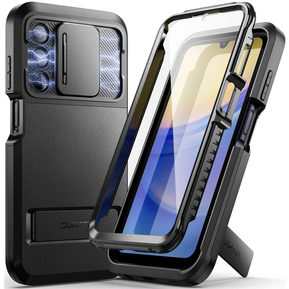Telefontok a Samsung Galaxy A15 5G, Suritch Basic, fekete
