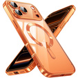 Electro MagSafe tok iPhone 17 Pro készülékhez, narancssárga színű