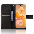Pattintható tok a Infinix Hot 40i, Wallet Smart Magnet, fekete