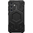 Urban Armor Gear Telefontok a Galaxy S24, Monarch Carbon, fekete