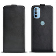 Pattintható tok a Motorola Moto G31 / G41, Flip, fekete
