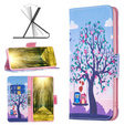 Pattintható tok a Xiaomi Redmi Note 13 Pro 5G, Wallet, Owls & Tree