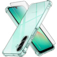 Tok a Samsung Galaxy A26, Erbord Dropproof, átlátszó + Glass