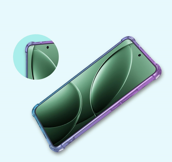 Tok Xiaomi Poco F7 Ultra, Gradient Dropproof, Lila / kék