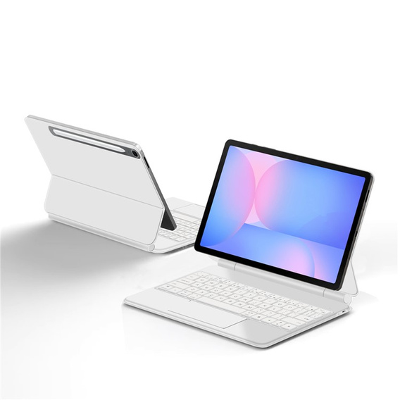 Bluetooth billentyűzet tok touchpaddel Samsung Galaxy Tab S10 FE készülékhez
