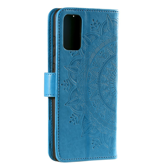 Pattintható tok a Samsung Galaxy A53 5G, Mandala, kék