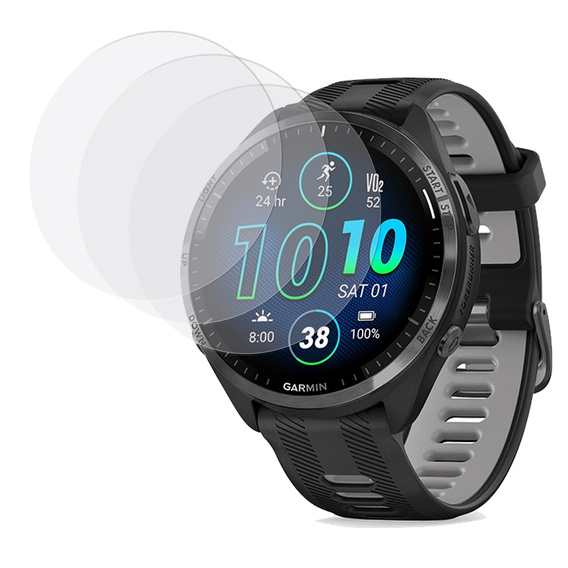3x ERBORD hidrogél fólia Garmin Forerunner 965