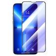 3D edzett üveg iPhone 14 Plus készülékhez, fekete