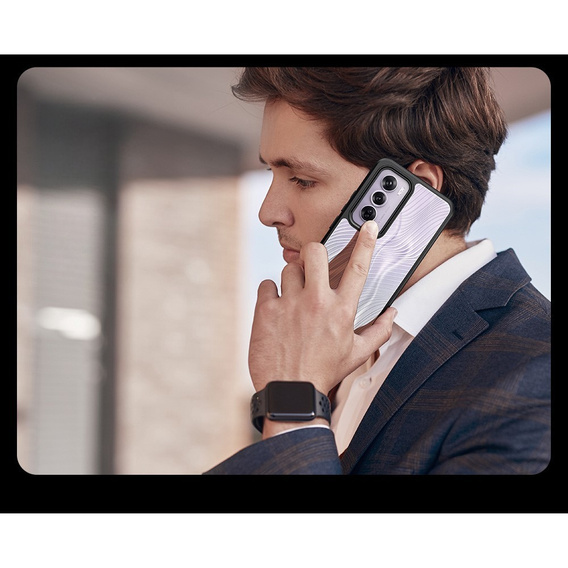 DuxDucis tok Oppo Reno 12 Pro, Aimo case, átlátszó / fekete