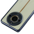 A Realme 11 Pro 5G / Pro+ 5G tok, Electroplating Frame, átlátszó / fekete