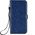 Flap tok Xiaomi Redmi A5, Wallet Rhombus, kék