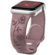 Szilikon szíj Apple Watch 1/2/3/4/4/5/6/7/8/9/SE 38/40/41/mm-es órához