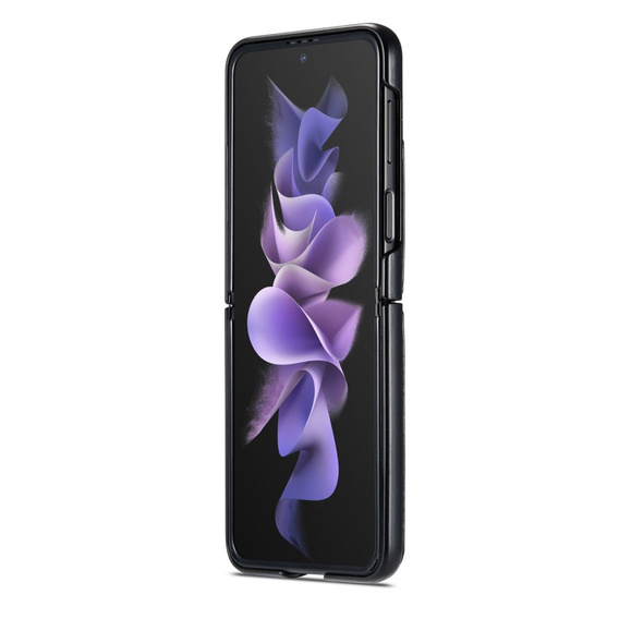 CASEME flip tok Samsung Galaxy Z Flip 3, Waxy Textured, fekete