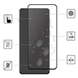 3D edzett üveg OnePlus Nord 4 készülékhez, fekete keret