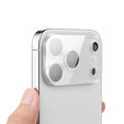 2x ERBORD kamerasziget edzett üveg iPhone 17 Pro Max készülékhez