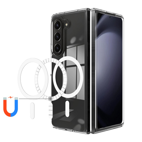 Tok a Samsung Galaxy Z Fold6 5G, Fusion Hybrid, MagSafe-hoz, átlátszó