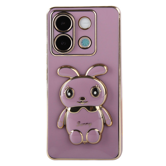 Tok Xiaomi Redmi Note 13 5G, Rabbit, lila + Edzett üveg 9H