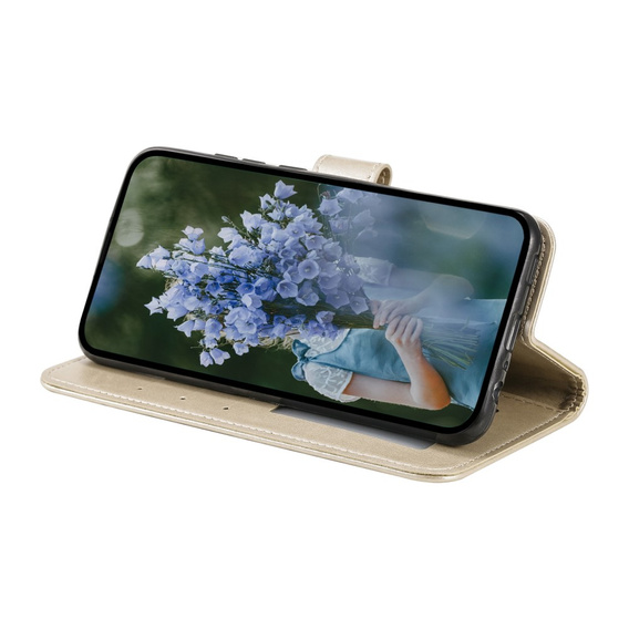 Pattintható tok a Xiaomi Redmi Note 13 Pro+, Mandala, arany