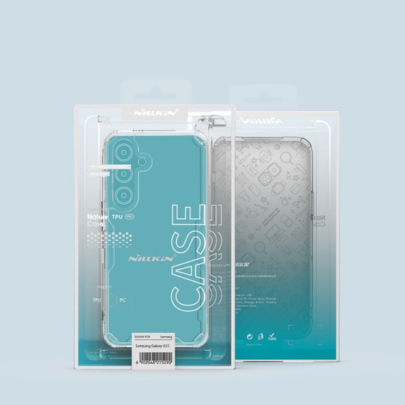 NILLKIN tok Samsung Galaxy A55 5G, Nature TPU, átlátszó