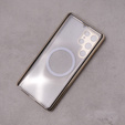 Magnetic Dual Glass MagSafe tok Samsung Galaxy S22 Ultra, arany