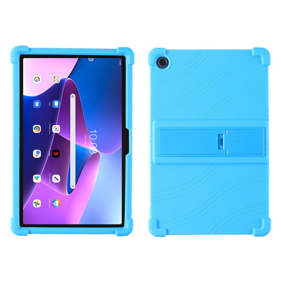 Szilikon tok Lenovo Tab M10 Plus 10.6 Gen 3 TB-125F TB-128F, Impact, páncélozott, kék