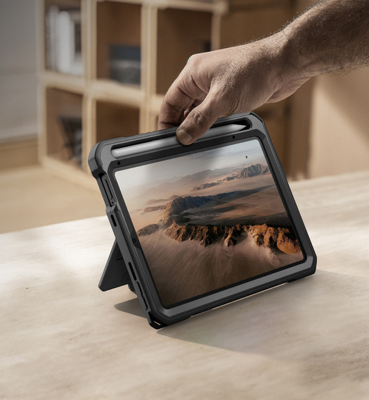 Dexnor 360° tok pánttal és tolltartóval iPad mini 8.3" 2021 (6. generáció) / iPad mini 8.3" 2024 (7. generáció) számára