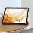 Tok Samsung Galaxy Tab S10+ Plus, Smartcase tolltartóval, fekete