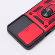 Telefontok a Motorola Moto G54 5G, CamShield Slide, piros