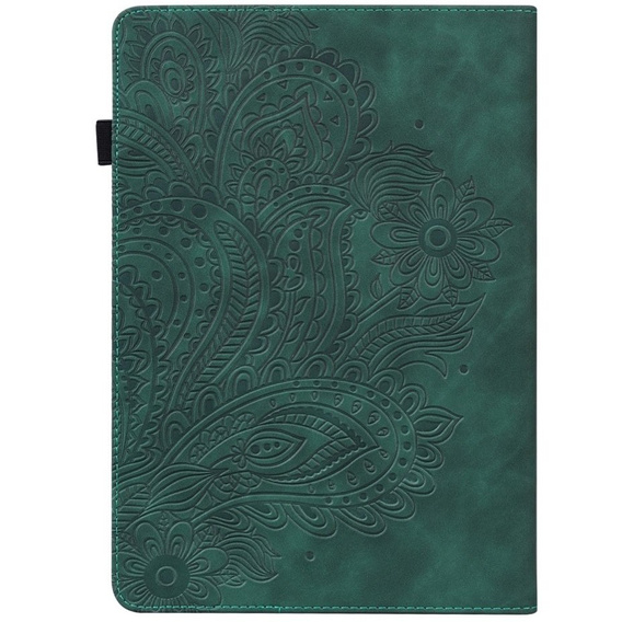 Pattintható tok Amazon Kindle Paperwhite 5 (2021), flower, kék