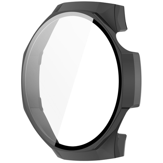 2in1 tok + edzett üveg a Huawei Watch GT 5 Pro 46mm-hoz, fekete
