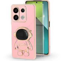 Tok Xiaomi Redmi Note 13 Pro 5G, Astronaut, rózsaszín + 9H edzett üveg
