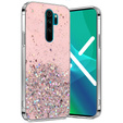 Telefontok a Xiaomi Redmi Note 8 Pro, Glittery, rózsaszín