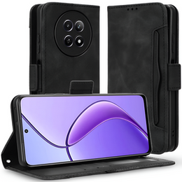 Pattintható tok a Realme 12, Card Slot, fekete