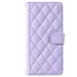 Flap tok Motorola Moto G24 / G24 Power / G04, Rhombus Crossbody Leather, lila