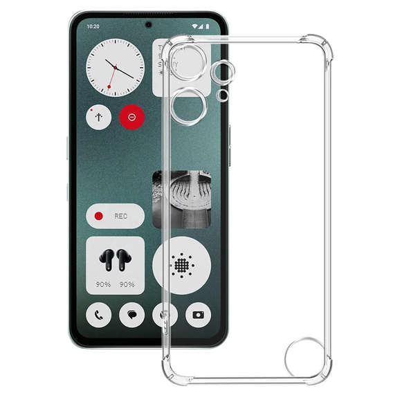 Telefontok a CMF Nothing Phone 2 Pro, Dropproof, átlátszó