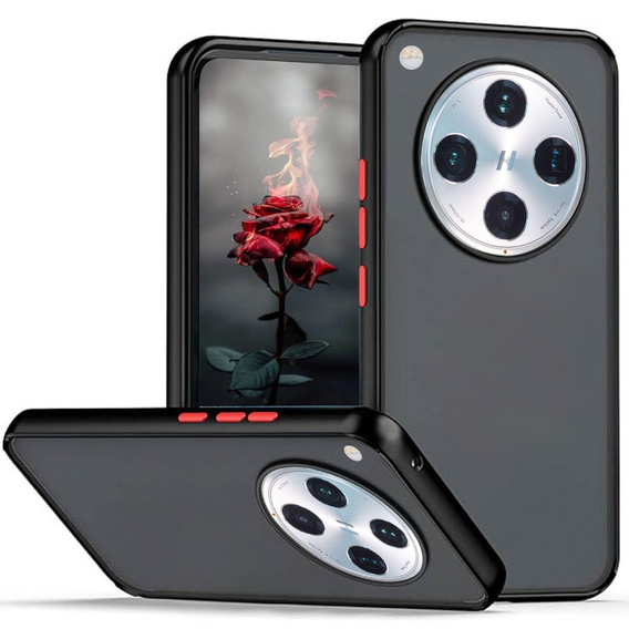 Vékony tok a Oppo Find X8 Pro, Slim, átlátszó / fekete