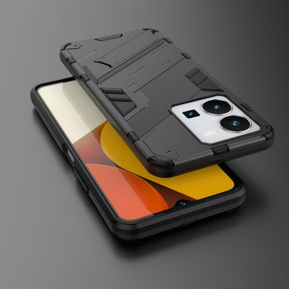 Tok Vivo Y35 4G, Military kickstand, fekete
