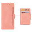 Pattintható tok a Samsung Galaxy A25 5G, Card Slot, rózsaszín