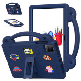 Gyermek tok T Tablet 5G, Cute Patterns, állvánnyal, sötétkék
