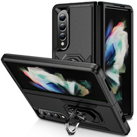 Páncélozott telefontok a do Samsung Galaxy Z Fold 4 5G, Nox Case Ring, fekete